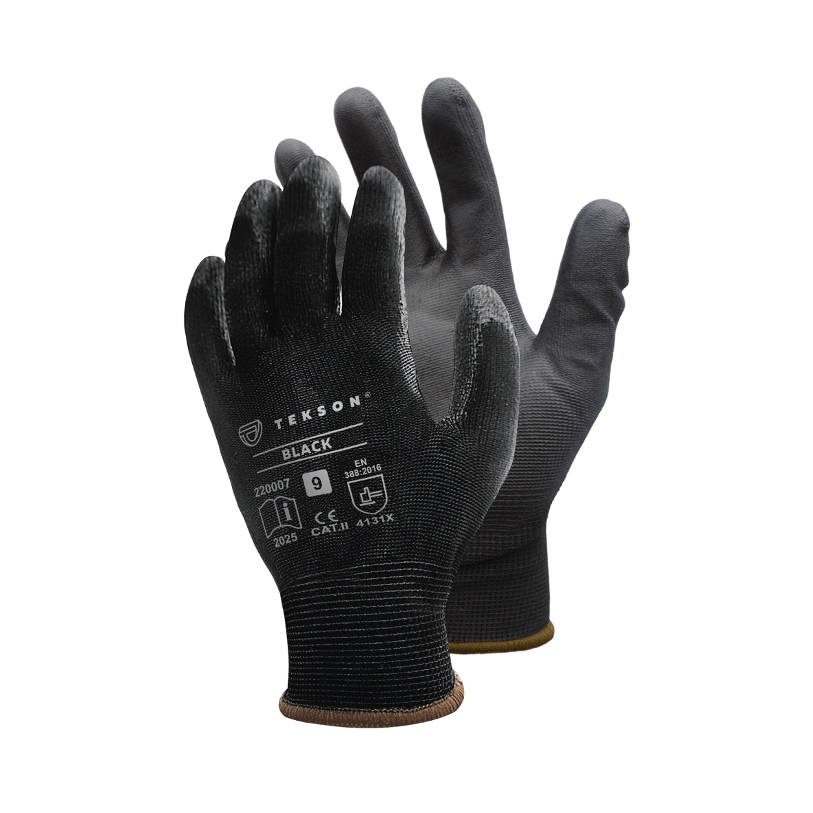 zastitne rukavice tekson black